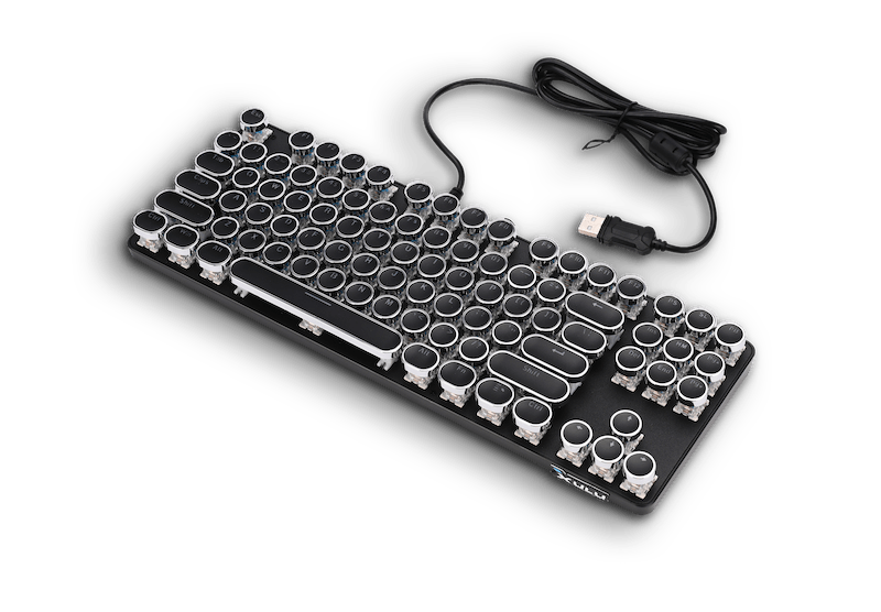 87 Key GRB USB Cable Mechanical Keyboard - XULU