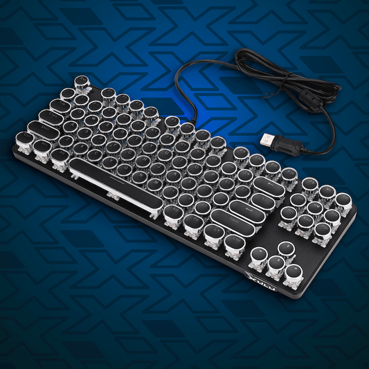87 Key GRB USB Cable Mechanical Keyboard - XULU