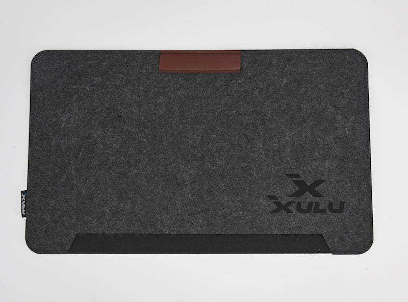 Dark-grey Large Felt Desk Mat - XULU